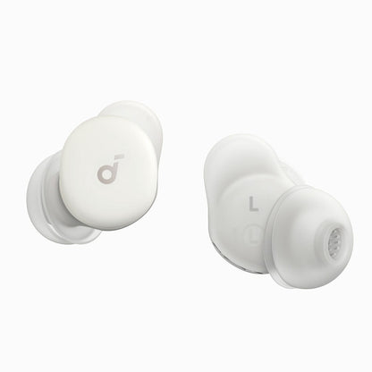 Soundcore Sleep A30 noise-cancelling sleep earbuds, white