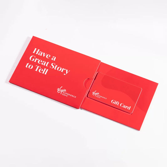 £50 Virgin Experience Days gift card for experience gifts and flexible redemption