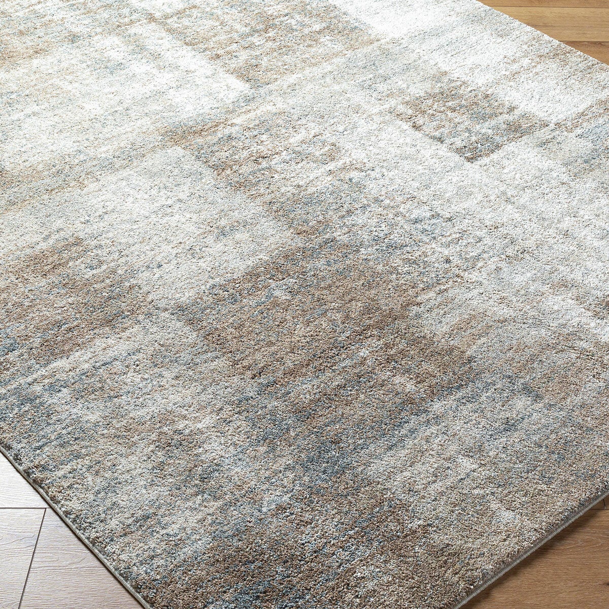 Livabliss Avellino grey check rug – alternate view 5