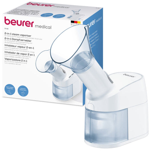 Beurer SI 40 steam inhaler and vaporiser with silicone mask