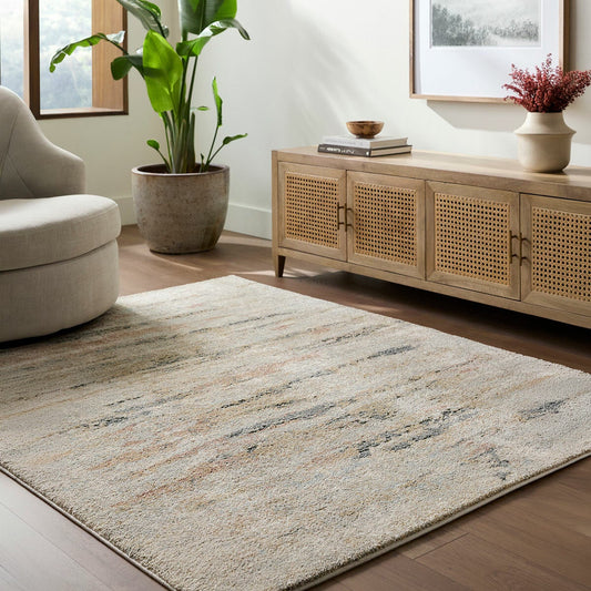 Livabliss Avellino cream high pile rug