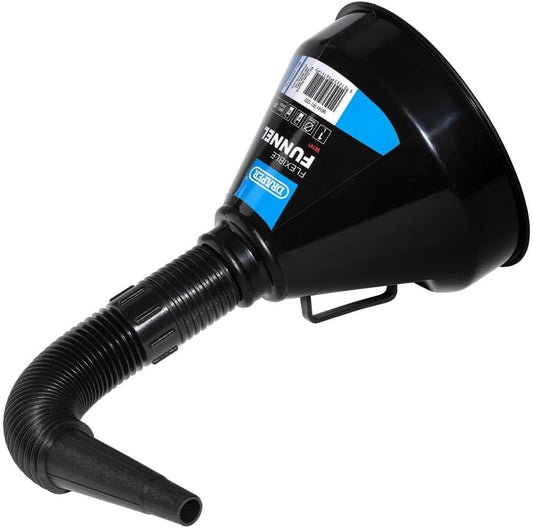Draper 56141 PVC flexible funnel with gauze filter – product view