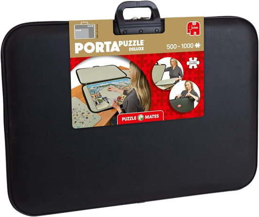 Portapuzzle Deluxe portable jigsaw puzzle board – open view