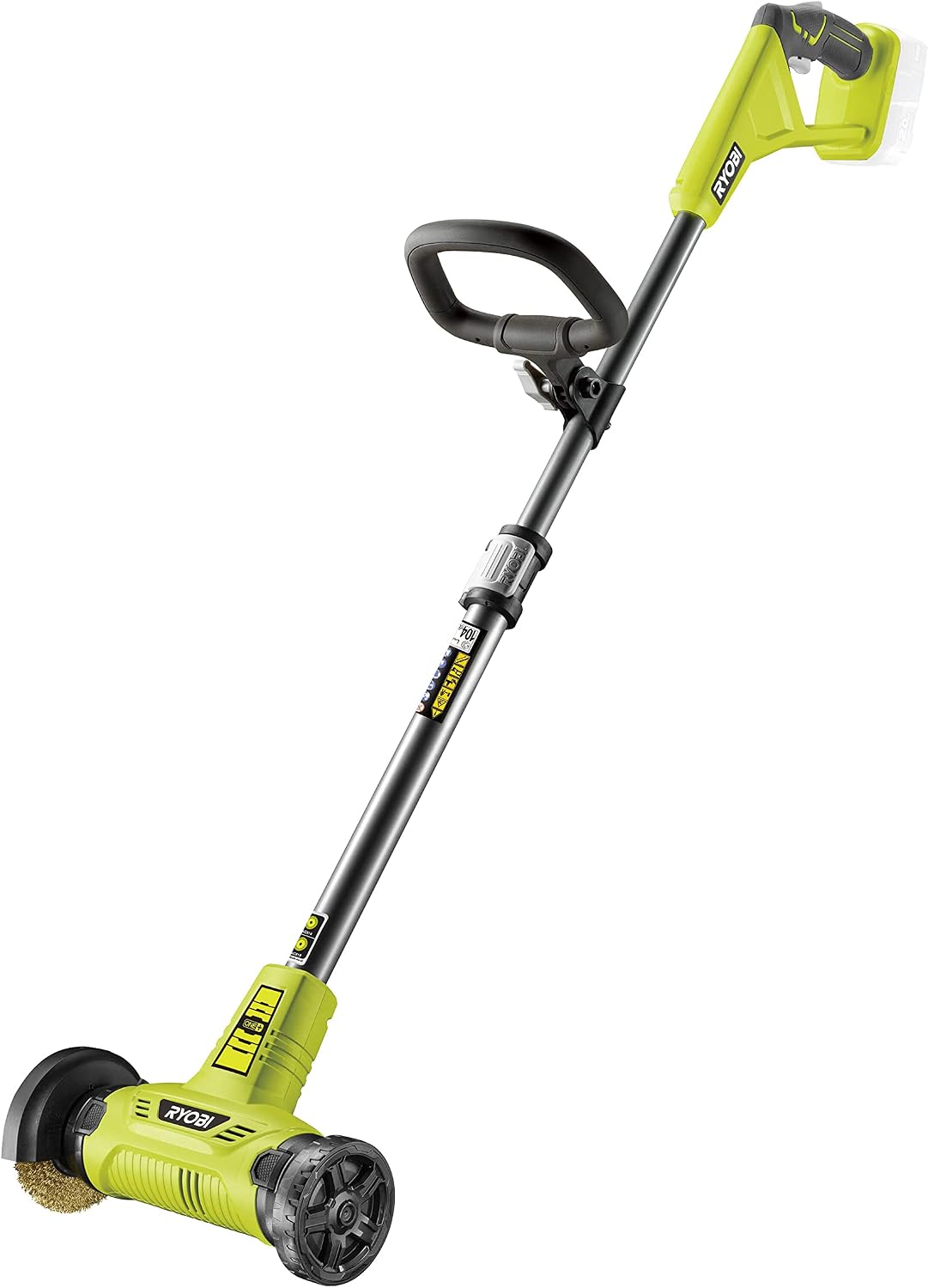 RYOBI RY18PCC-0 18V ONE+ cordless patio cleaner with wire brush – full view