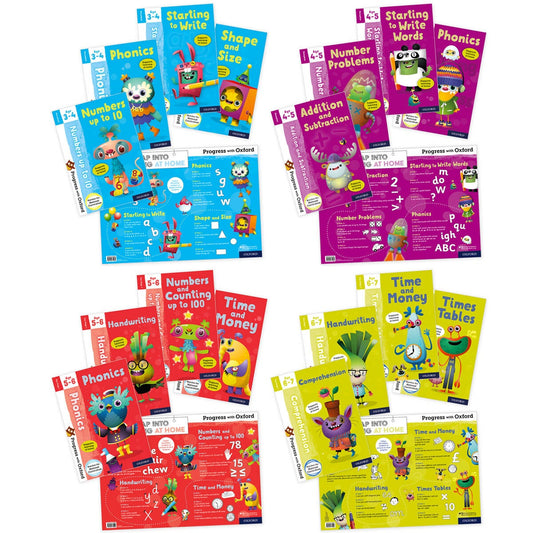 Oxford University Press Progress with Oxford 4 book collection with poster