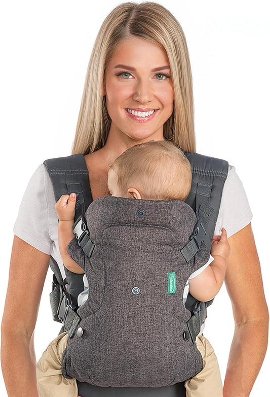 Infantino Flip Advanced 4-in-1 convertible baby carrier – front view