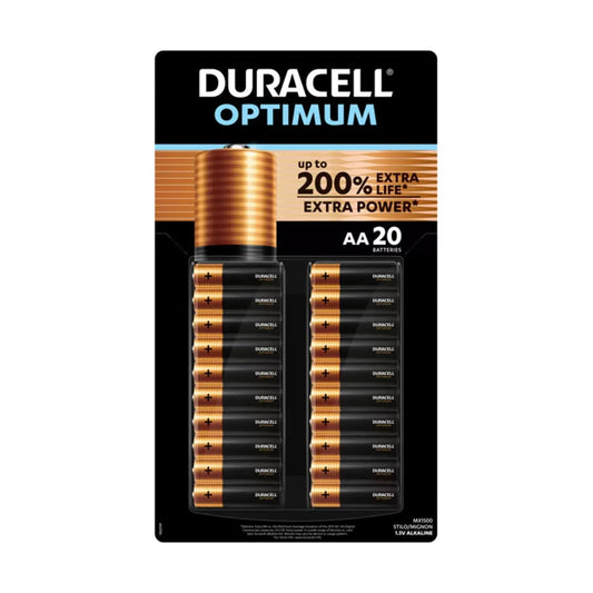 Duracell Optimum AA Batteries 20 pack