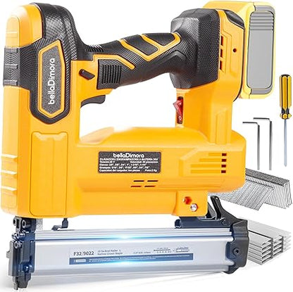 18GA Cordless Brad Nailer | Compatible with Dewalt 20V | DIY Enthusiasts