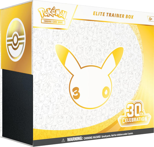 Pokémon TCG 30th Celebration Elite Trainer Box – front of box