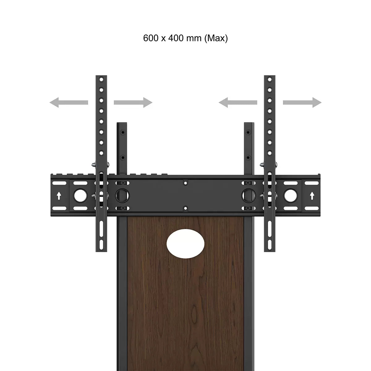 AVF Buckingham 1000 TV stand for TVs up to 65 inches with storage shelves, cable management, and modern stable design for living rooms