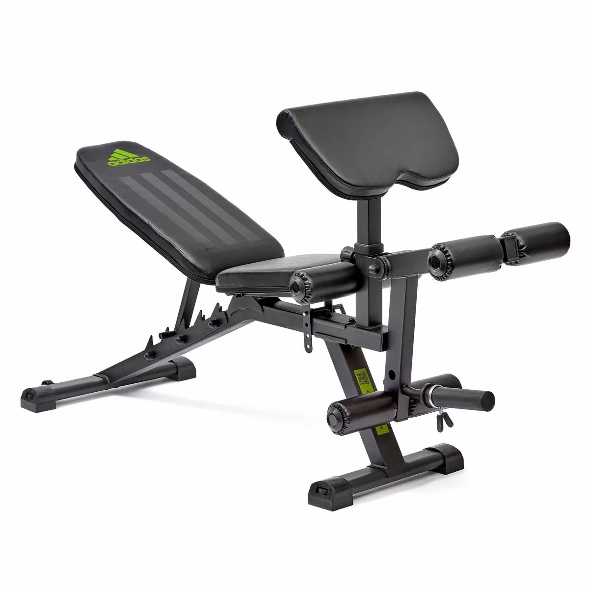 Adidas Performance FID Training Bench with flat incline decline positions for home strength training and full body workouts