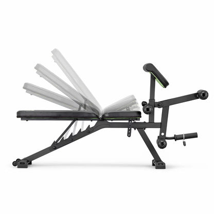 Adidas Performance FID Training Bench with flat incline decline positions for home strength training and full body workouts
