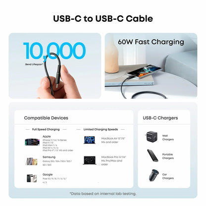 Flat lay of the matte black Anker MagGo Travel Kit displaying the ultra-slim 10k magnetic power bank, 40W wall charger with US, UK, and EU plugs, USB-C cable, and zip travel case on a dark desk.