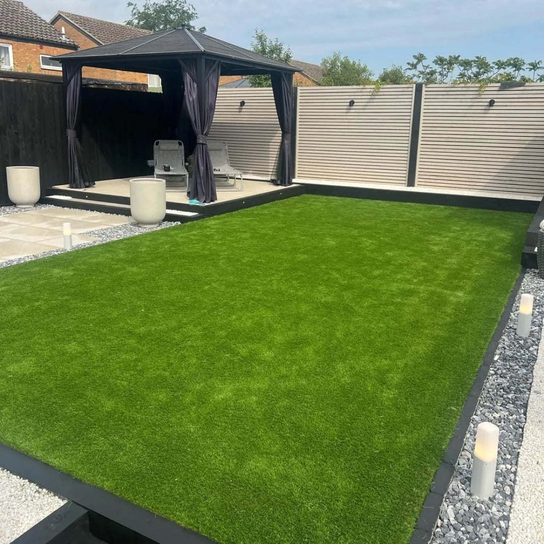 30mm and 40mm artificial grass roll for garden and pets - 2