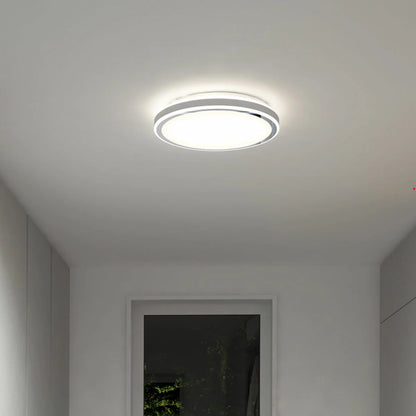 modern flush mount ceiling light with bright LED illumination design - 1