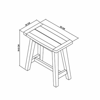 Bentley Designs Camden Weathered Oak & Peppercorn Side Table with rustic industrial finish for modern living room décor