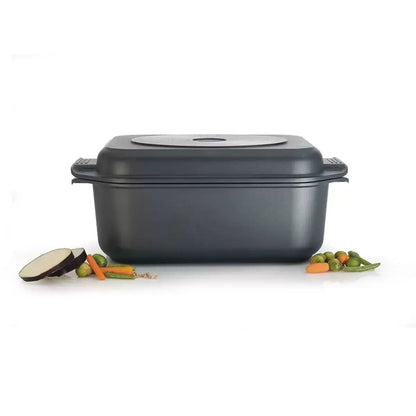 BergHOFF Eurocast Double Roasting Pan 42cm dual-sided cast roasting pan for family cooking and roasting large meals