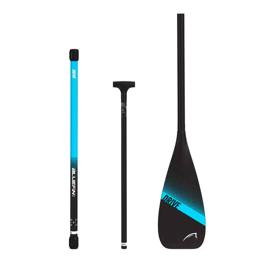 Bluefin Core 3 piece adjustable paddle designed for stand-up paddleboarding with lightweight durable construction for water sports and touring