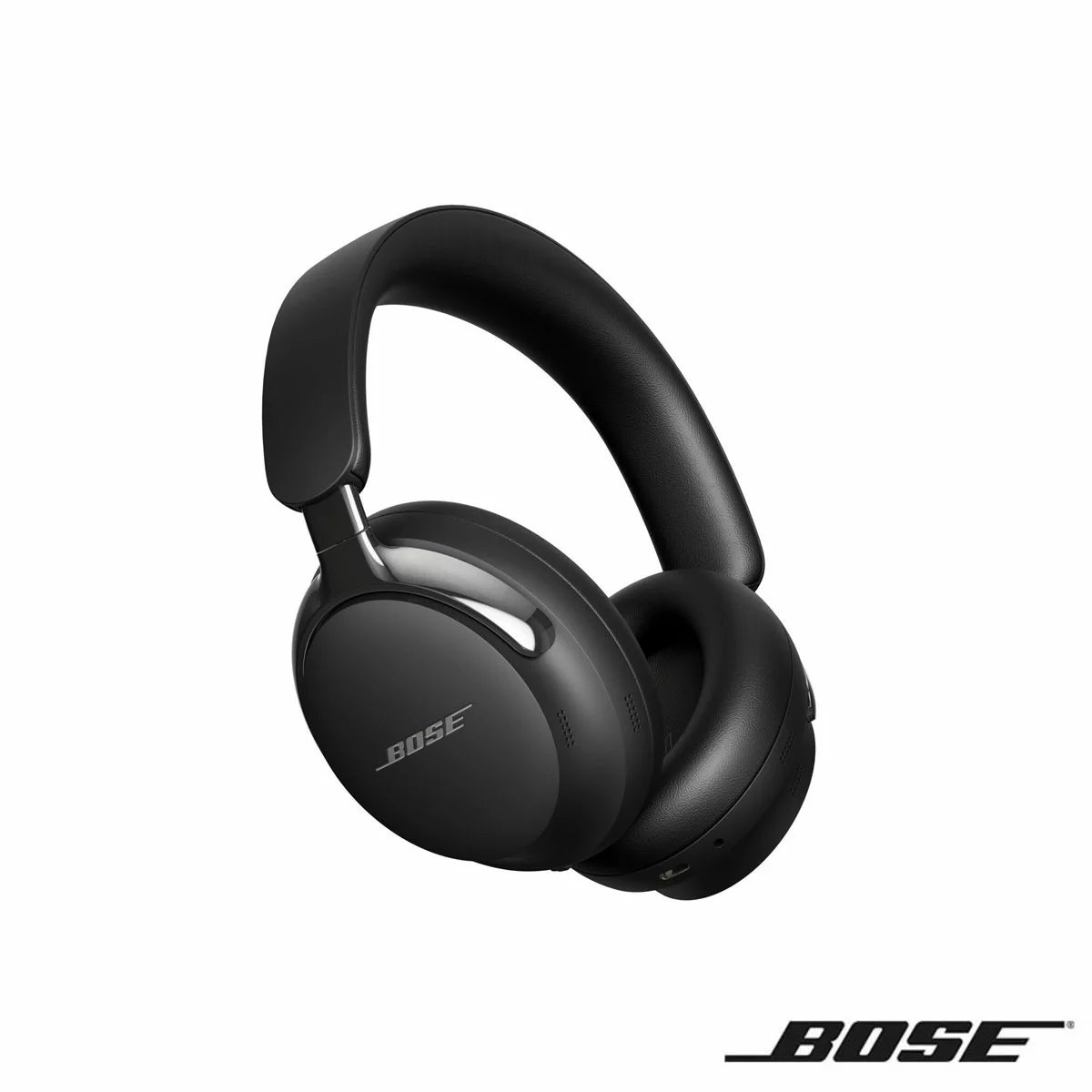 Bose QuietComfort Ultra Gen II black over-ear headphones with active noise cancellation and immersive spatial audio for premium wireless listening