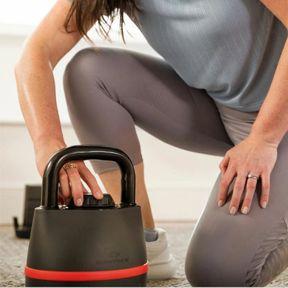 Bowflex SelectTech 840 Adjustable Kettlebell with adjustable weight settings for home strength training and full-body workouts