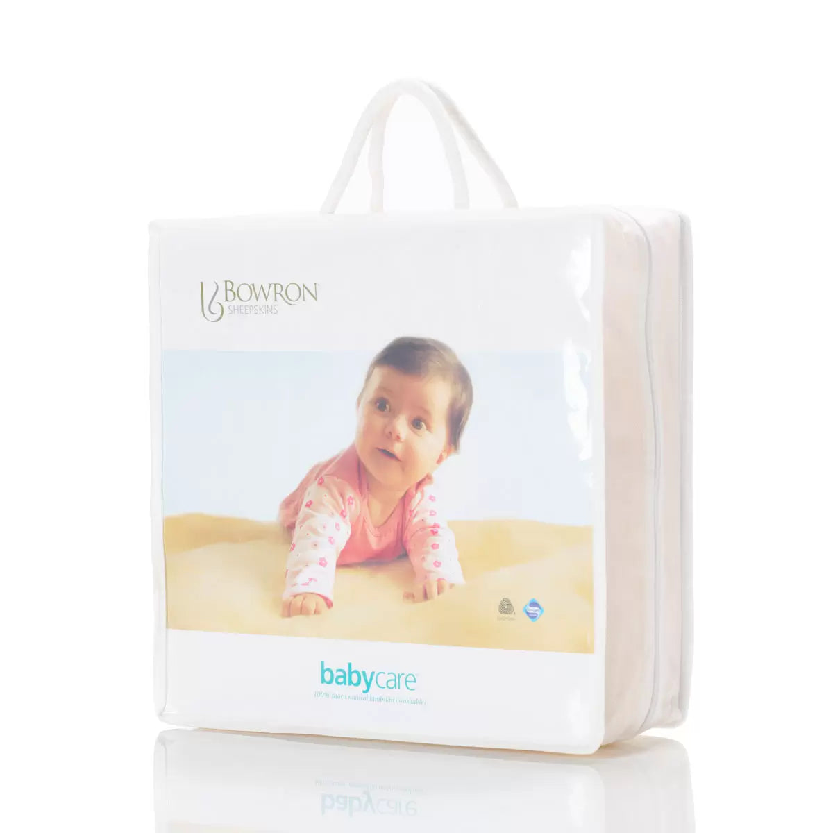 Bowron Lambskin Short Wool Baby Rug made from soft natural lambskin with short wool pile for baby comfort and nursery use2