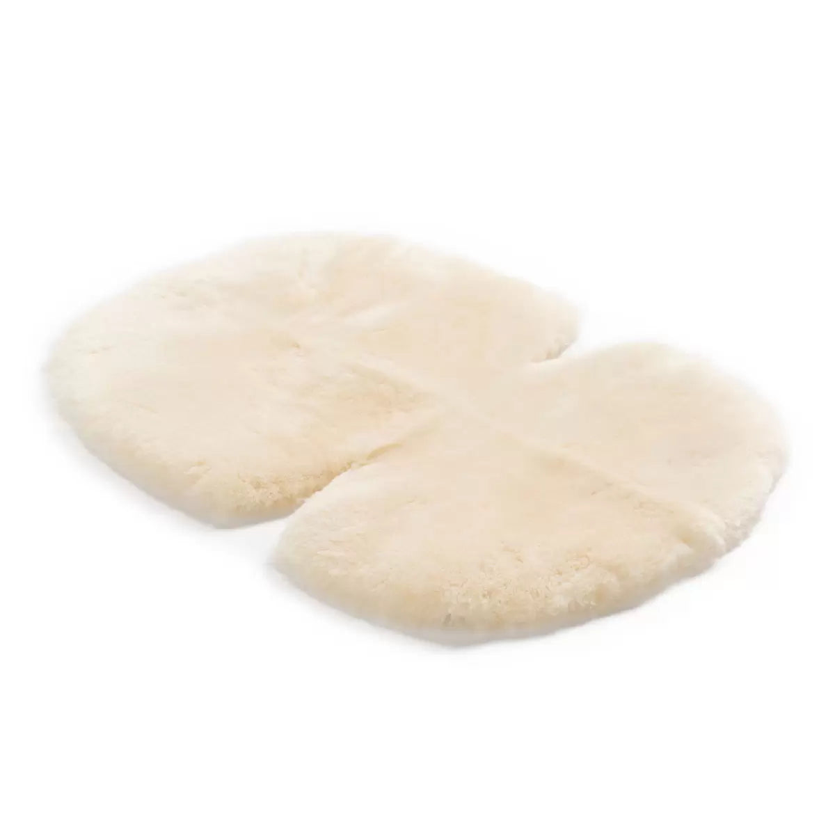 Bowron Shortwool Universal Lambskin Stroller Fleece fitted in stroller providing soft natural lambskin comfort for babies2