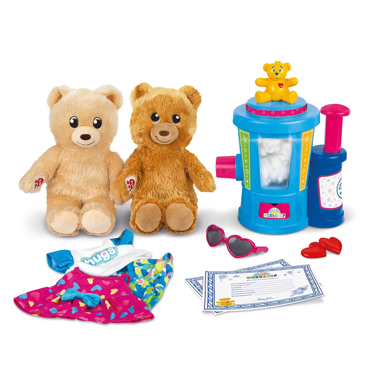 Build-A-Bear Workshop Stuffing Station creative plush toy roleplay set for kids aged 3 years and above/2