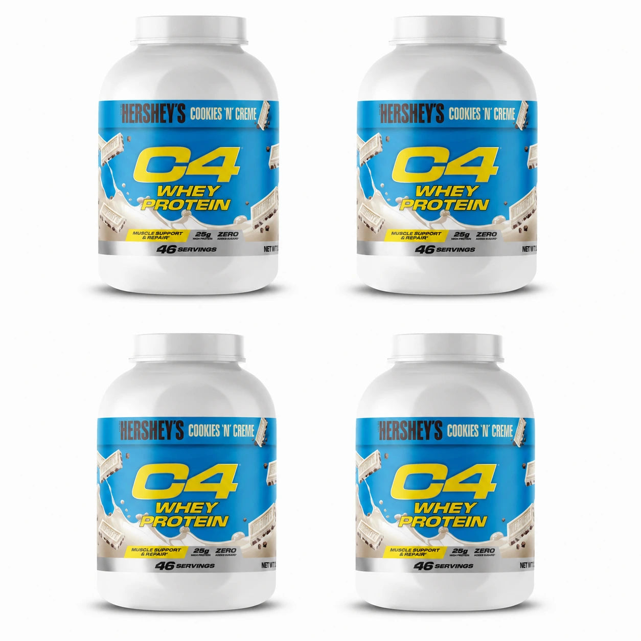 cookies creme whey protein powder for muscle growth recovery supplement