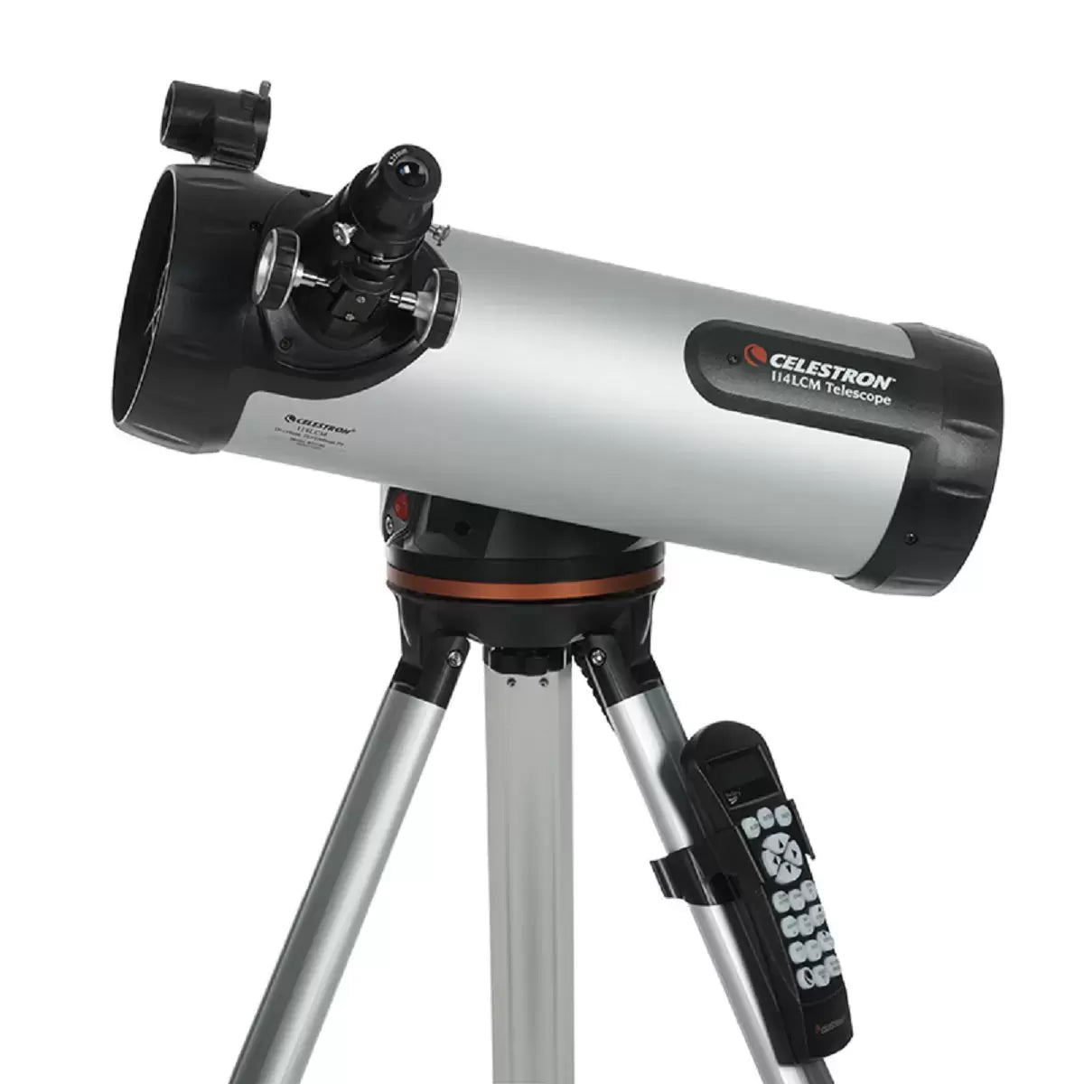 Celestron 114LCM computerised reflector telescope with GoTo tracking system for astronomy and stargazing