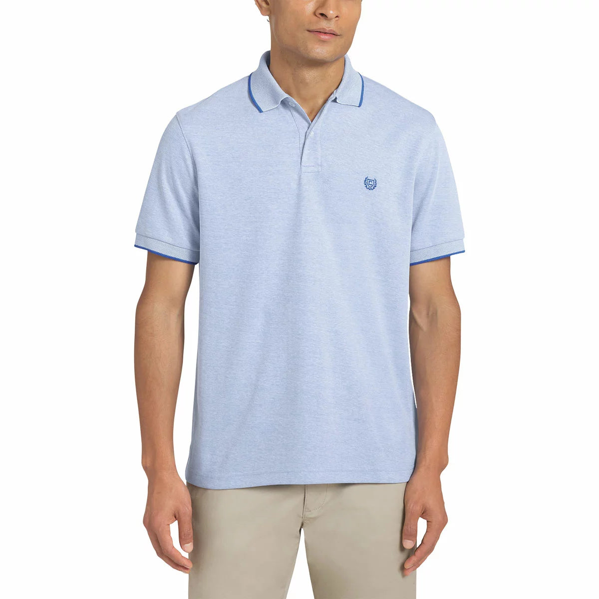 Chaps Men's Birdseye Pique Polo Shirt breathable smart casual polo for men/4