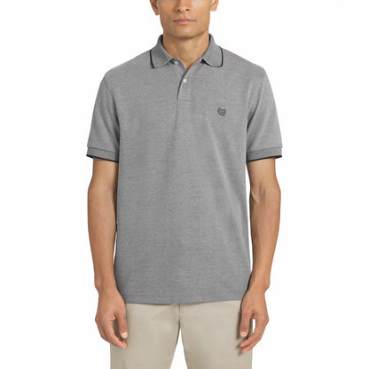 Chaps Men's Birdseye Pique Polo Shirt breathable smart casual polo for men/5