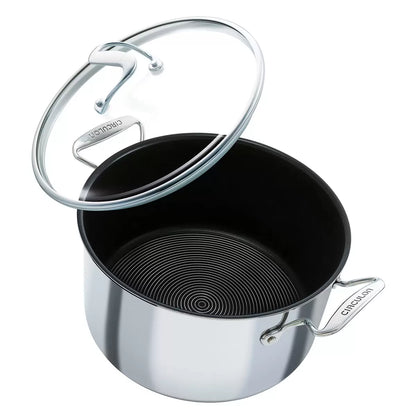 Circulon C-Series 26cm stockpot with non-stick interior for soups, stews, pasta, and large family meals.