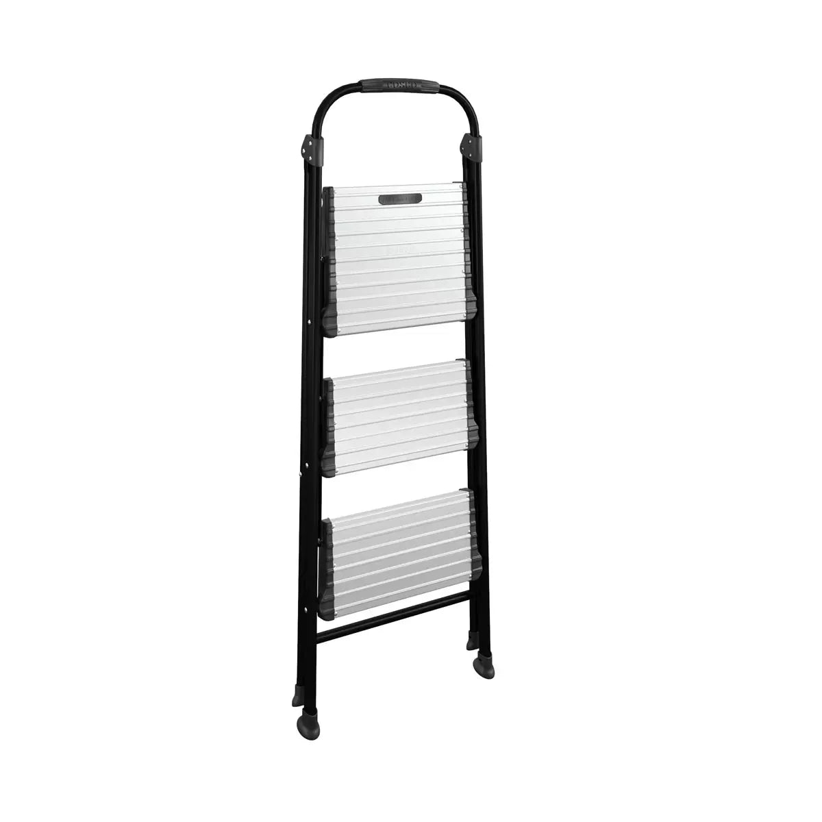 Cosco 3 tread folding step stool with non-slip steps for home and office use