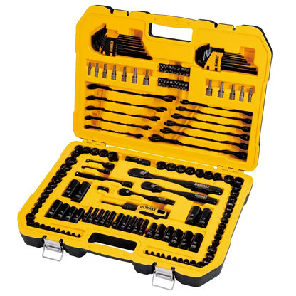 184 piece mechanics tool set with sockets ratchets and storage case - 1