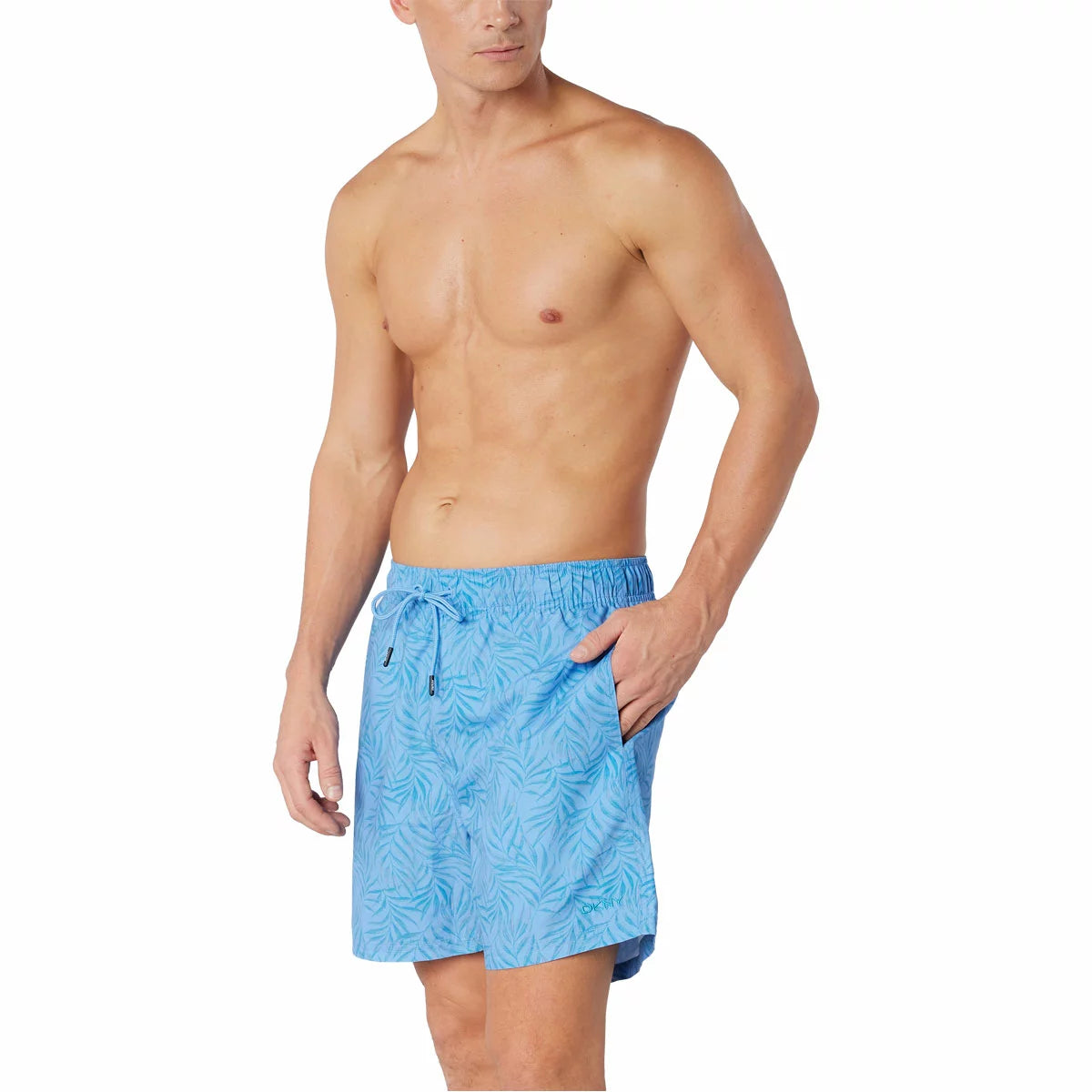 DKNY Men's Swim Shorts lightweight quick-dry swim trunks for beach and pool wear/2