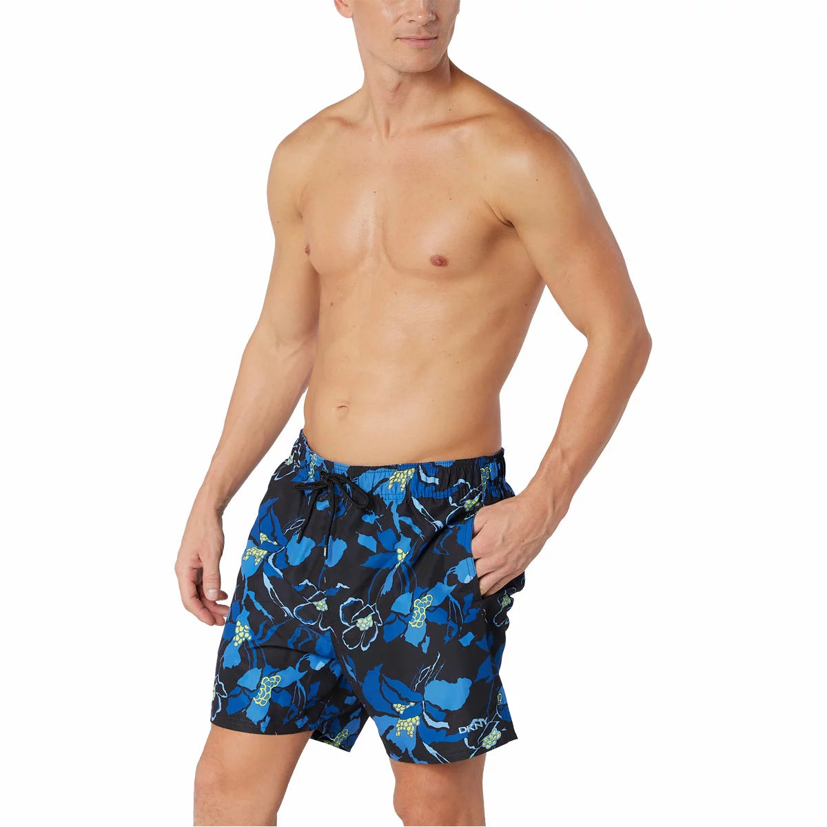 DKNY Men's Swim Shorts lightweight quick-dry swim trunks for beach and pool wear/3