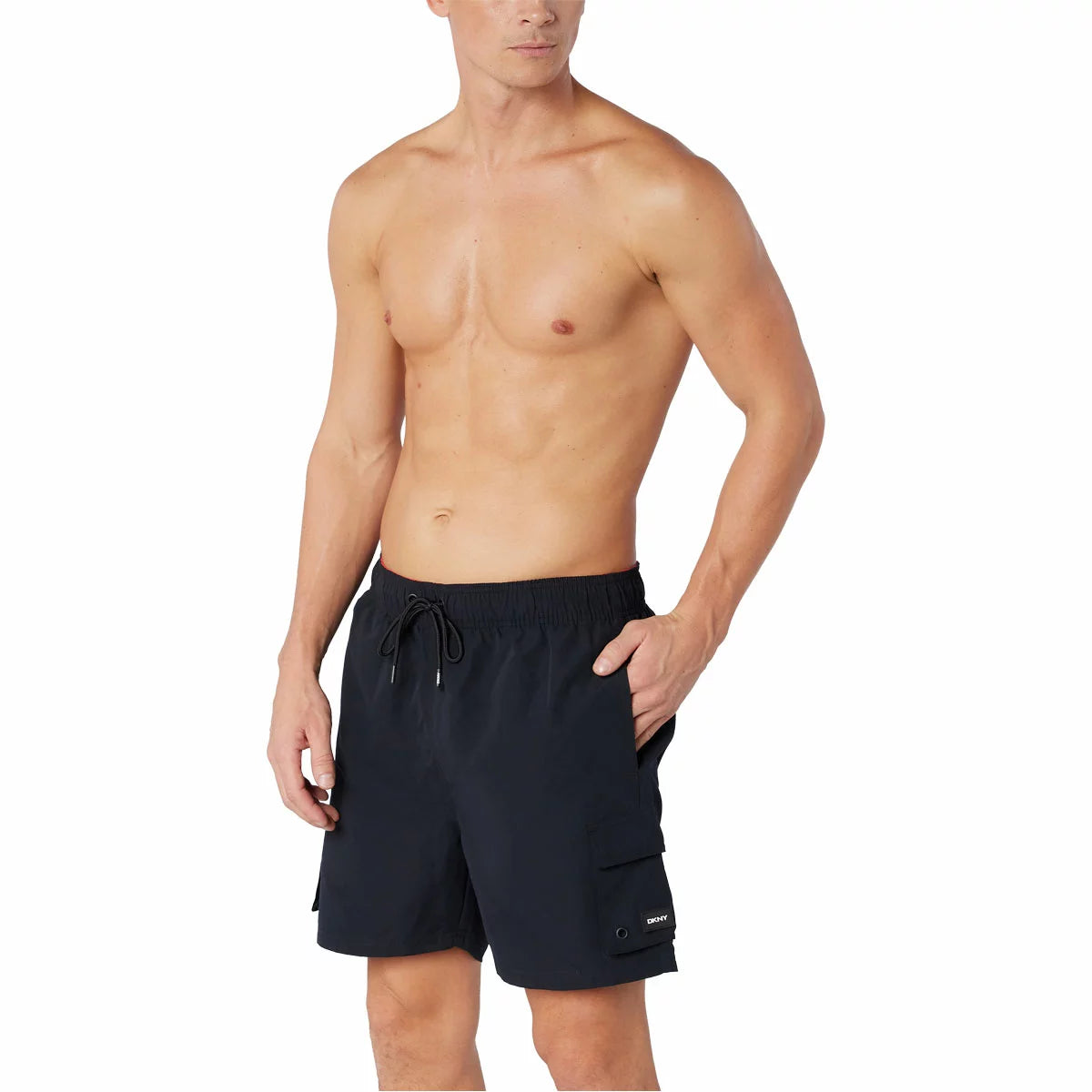 DKNY Men's Swim Shorts lightweight quick-dry swim trunks for beach and pool wear/4