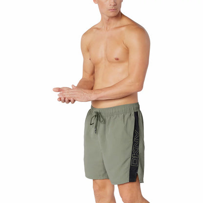 DKNY Men's Swim Shorts lightweight quick-dry swim trunks for beach and pool wear/5