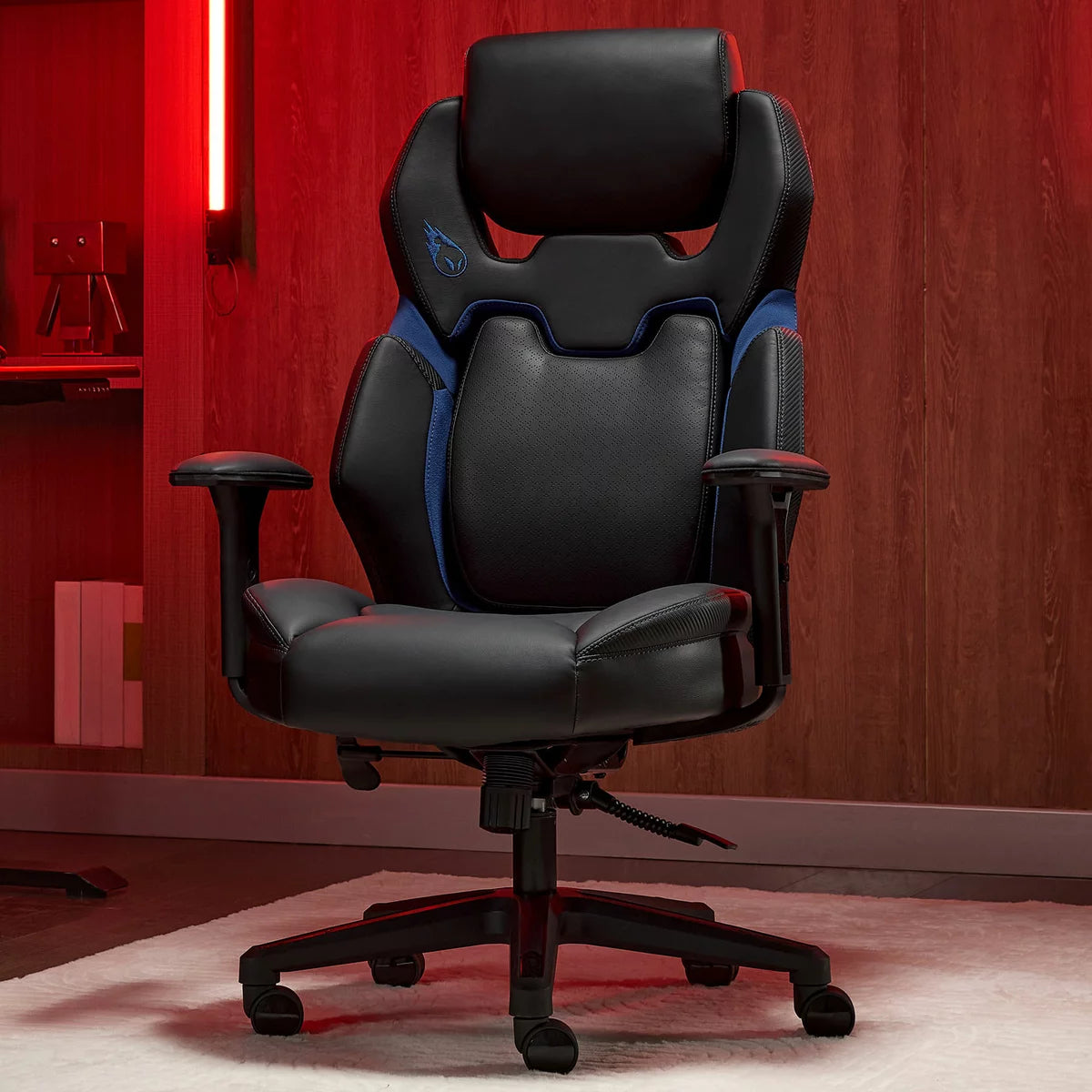 DPS Encode Gaming Chair with adjustable headrest, ergonomic lumbar support, and breathable design for gamers and streamers
