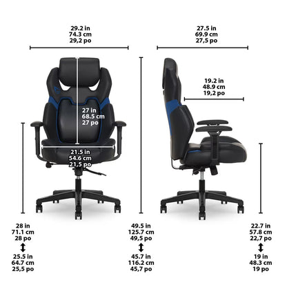 DPS Encode Gaming Chair with adjustable headrest, ergonomic lumbar support, and breathable design for gamers and streamers