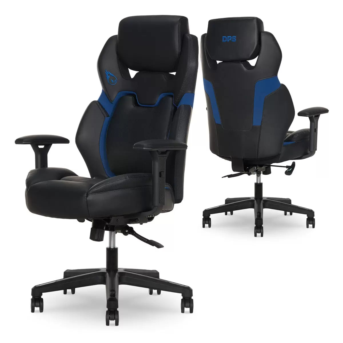 DPS Encode Gaming Chair with adjustable headrest, ergonomic lumbar support, and breathable design for gamers and streamers