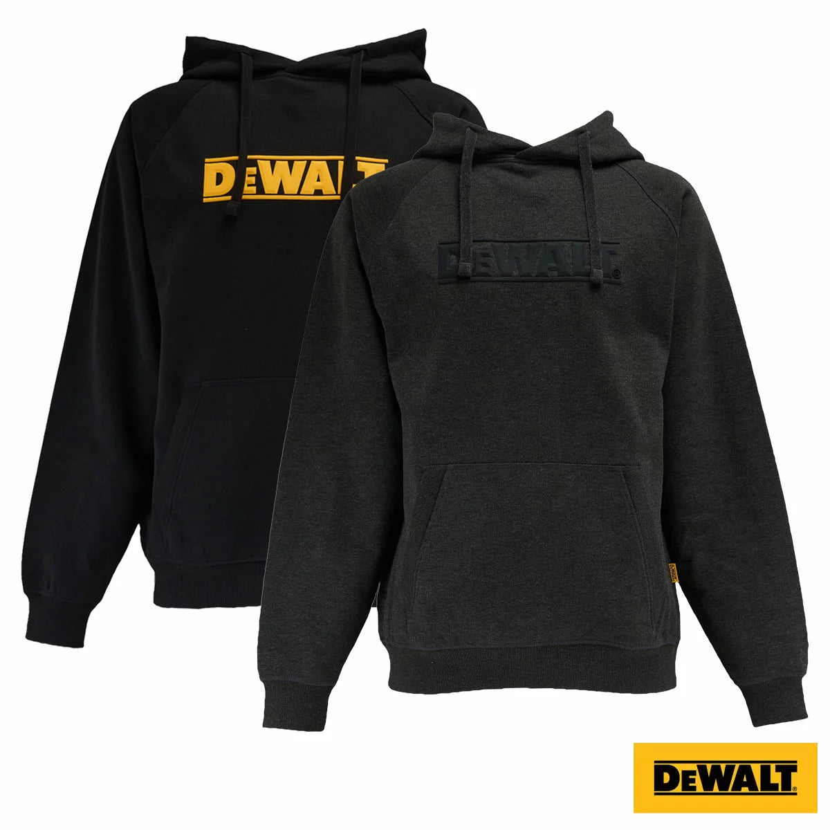 DeWalt Mens Weatherford Hoodie fleece-lined durable workwear hoodie for tradesmen and outdoor workers/1
