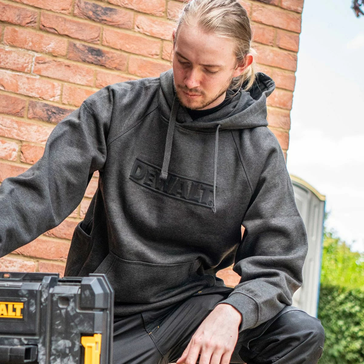 DeWalt Mens Weatherford Hoodie fleece-lined durable workwear hoodie for tradesmen and outdoor workers/5