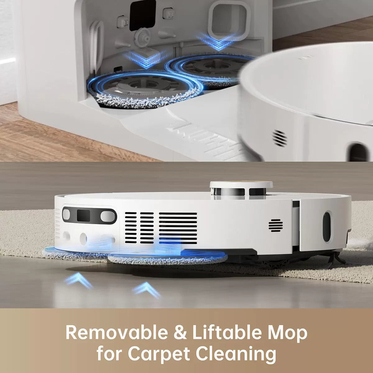 Dreame X40 Ultra Complete Robot Vacuum and Mop RLX63CE-2 with self-cleaning dock and auto-empty system cleaning home floors