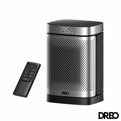 Compact space fan heater for fast room heating and comfort - 1