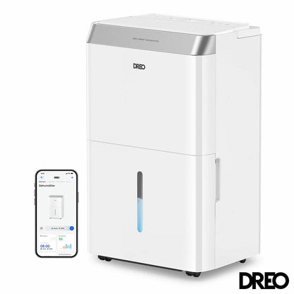 Smart WiFi dehumidifier for moisture control and damp removal - 1