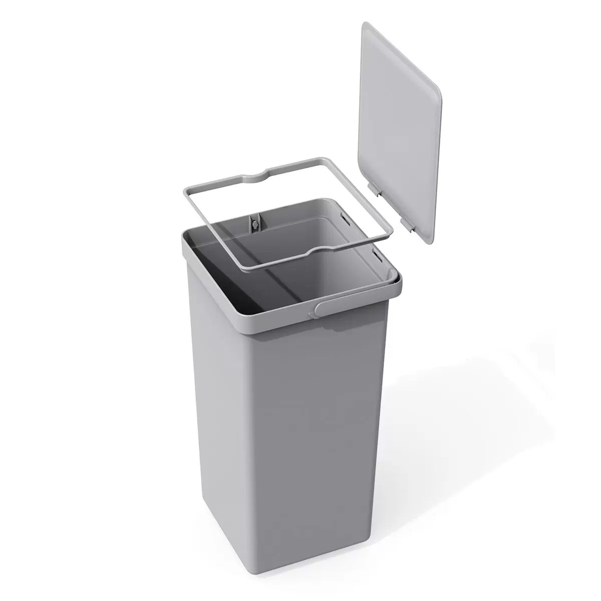 EKO Deco Duo 20+15L pull-out recycling bin under-sink dual compartment kitchen waste system