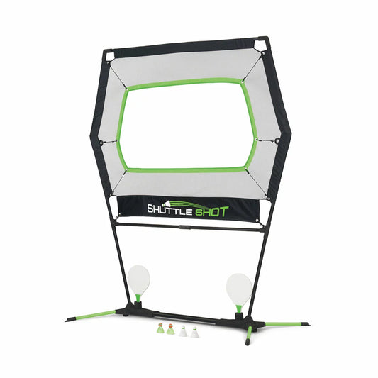 outdoor shuttle shot game set easy setup family backyard fun