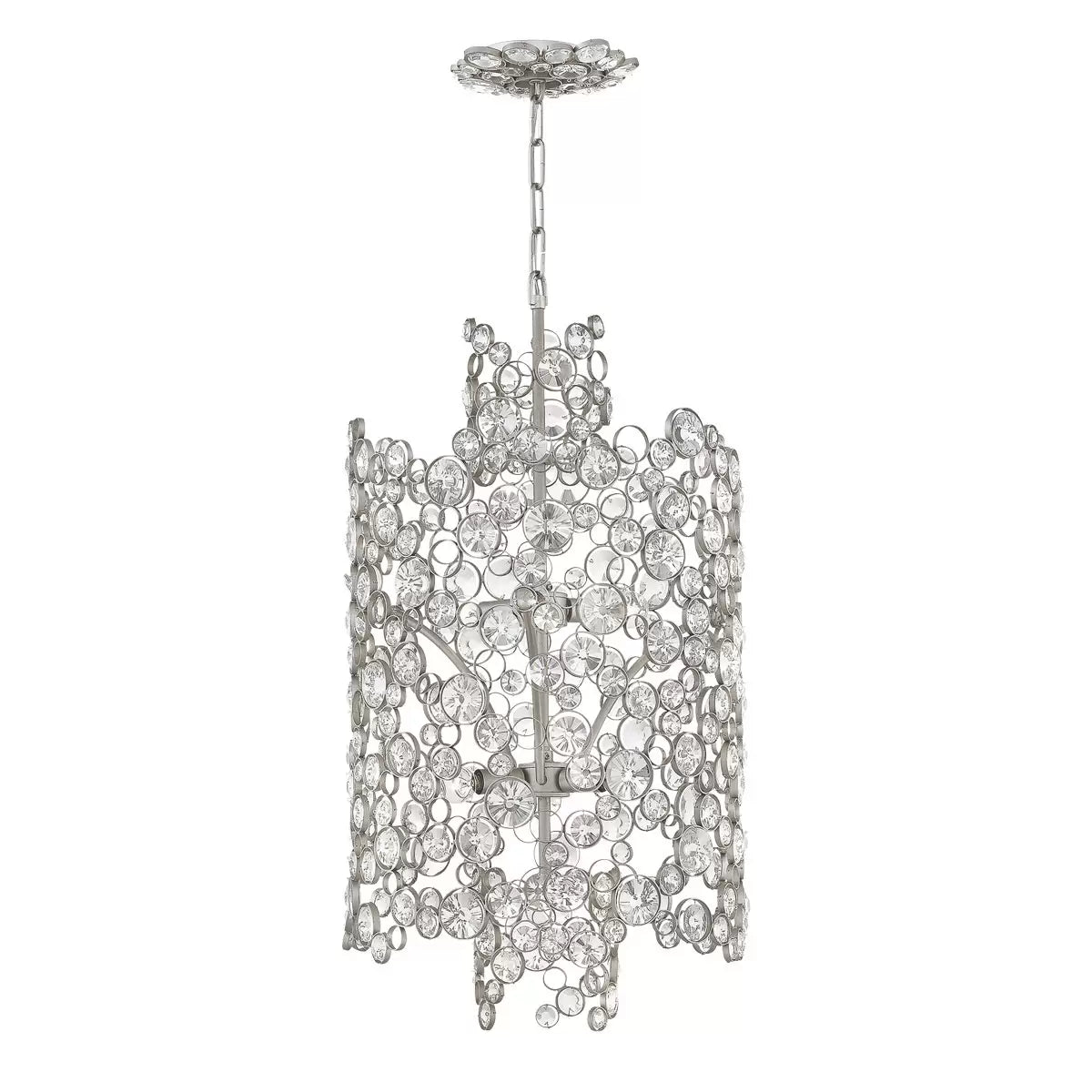 Struggling to create a luxury focal point in plain interiors? This pendant transforms spaces with elegant layered illumination.