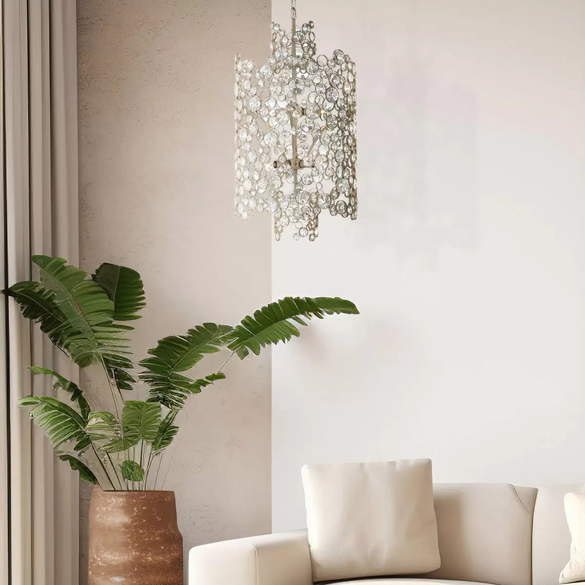Struggling to create a luxury focal point in plain interiors? This pendant transforms spaces with elegant layered illumination.